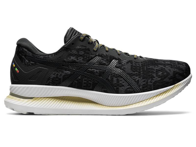 Sapatilhas Running Asics GLIDERIDE Homem Pretas, 7775A950.860